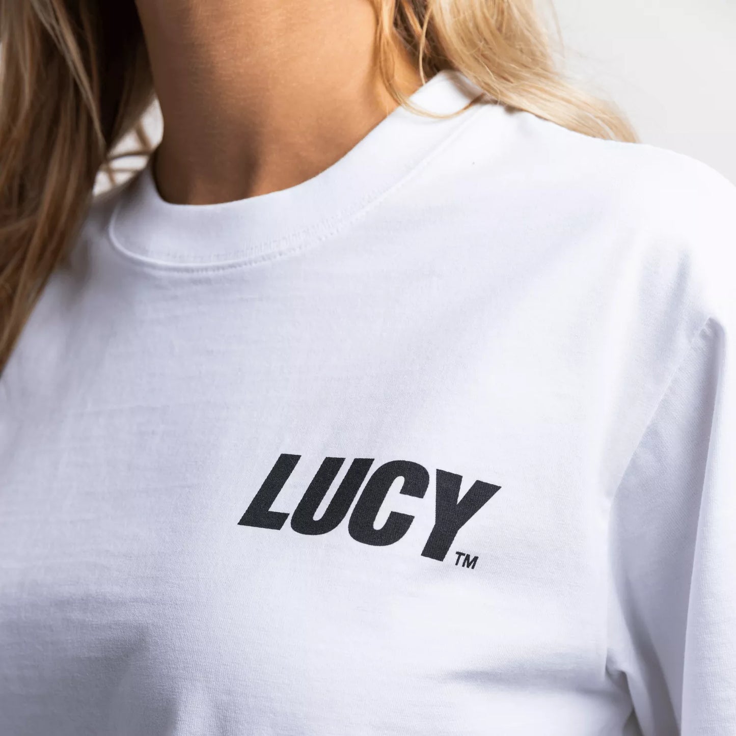 LUCY™ White Box Logo T