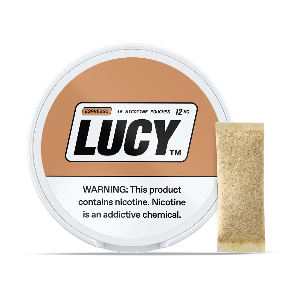 Lucy Pouches 8mg / Espresso / 5-Pack