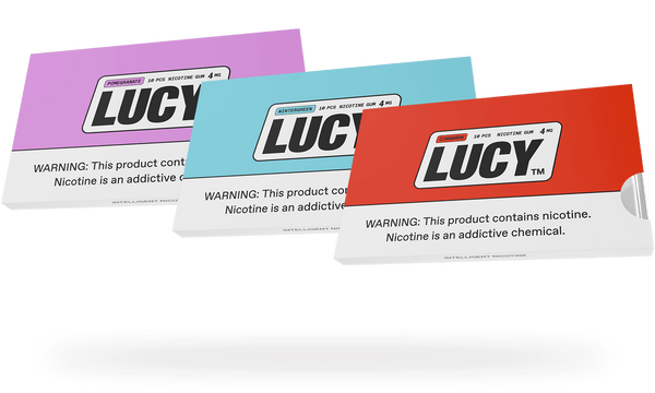 Lucy Gum 4mg / Mango / 10-pack