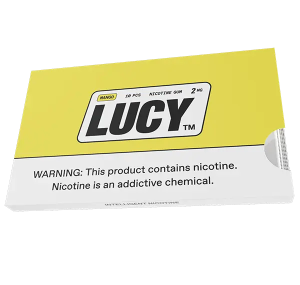 Lucy Nicotine Gum pack